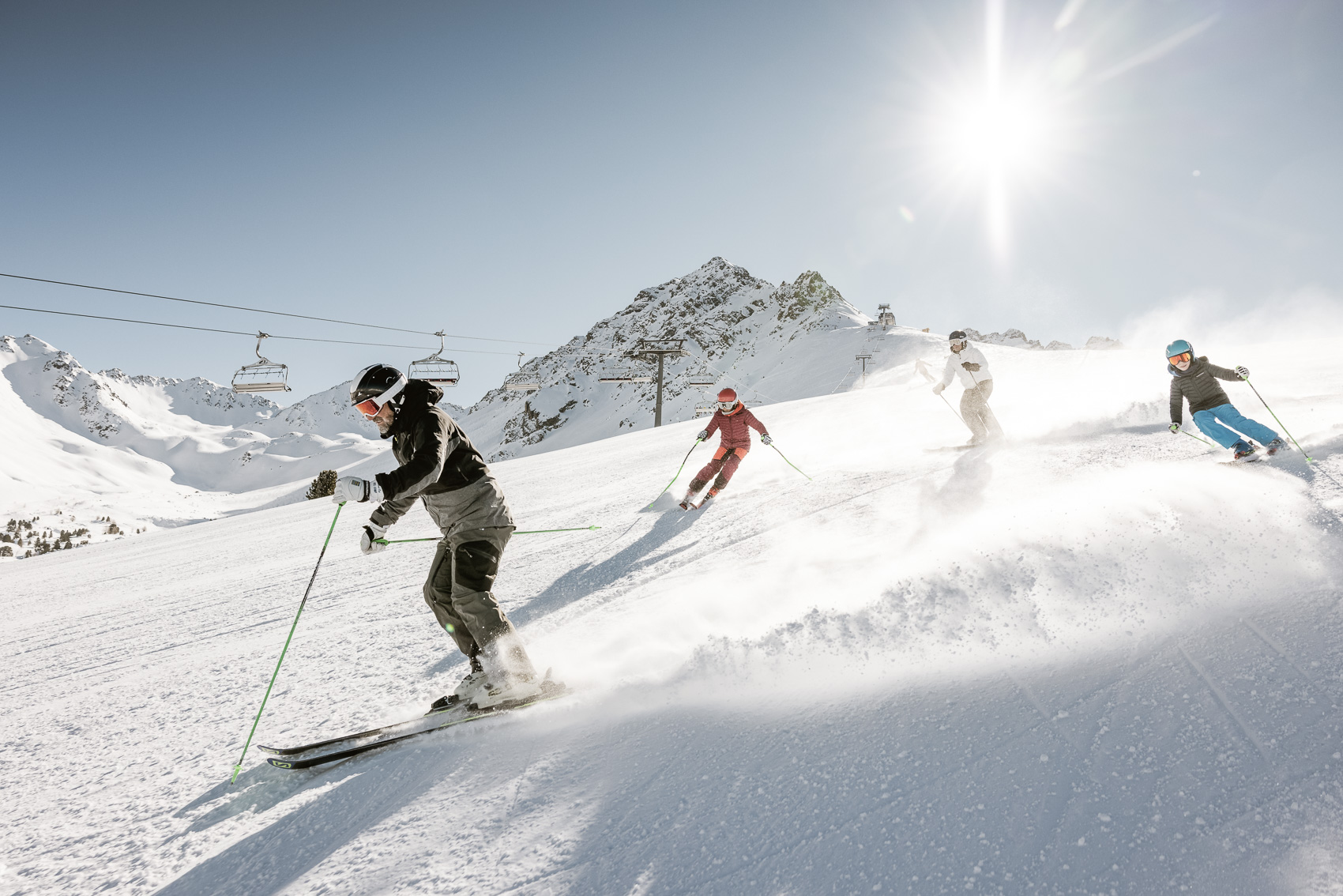 Family Skiing